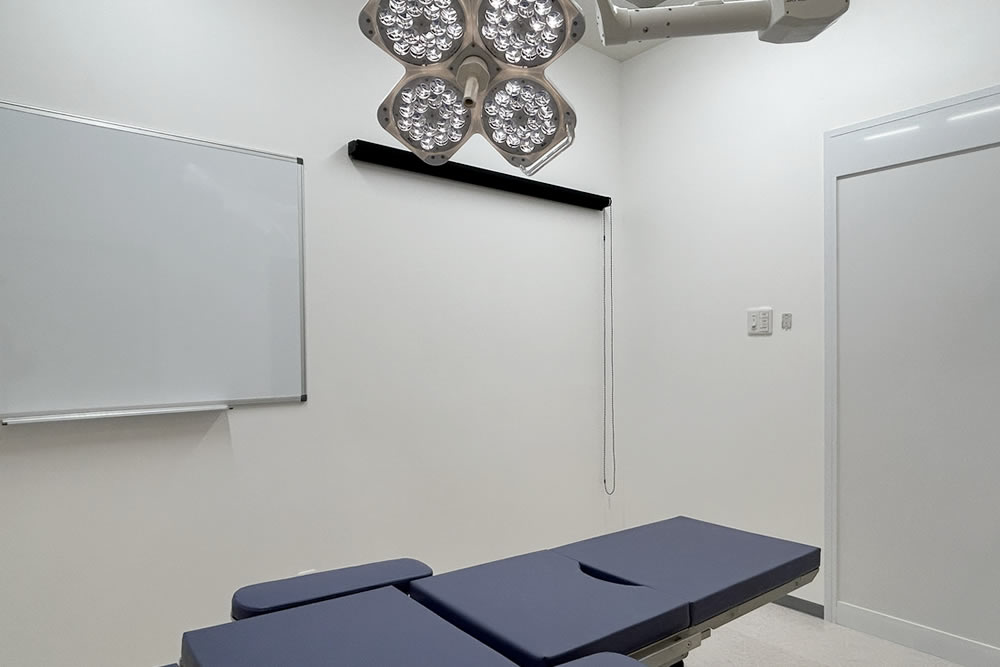 eクリニック広島のオペ室