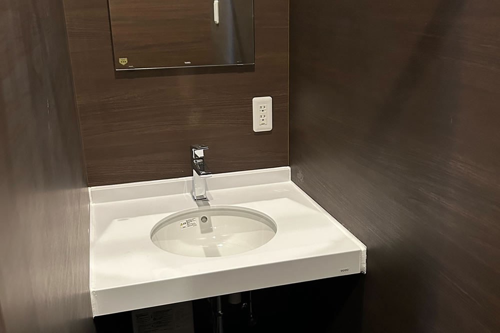 eクリニック広島のパウダールーム